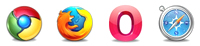 modern browsers